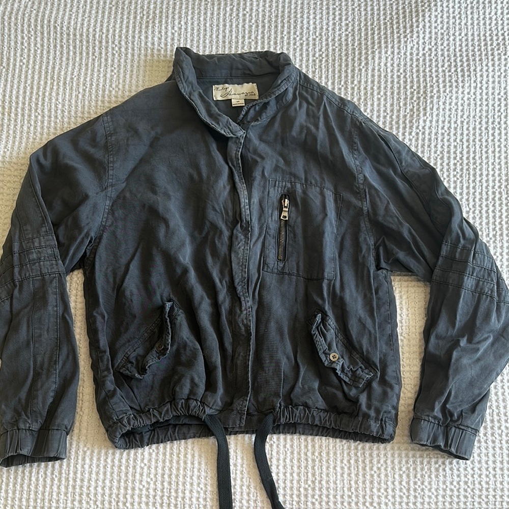 Vintage Havana Navy Blue Jacket